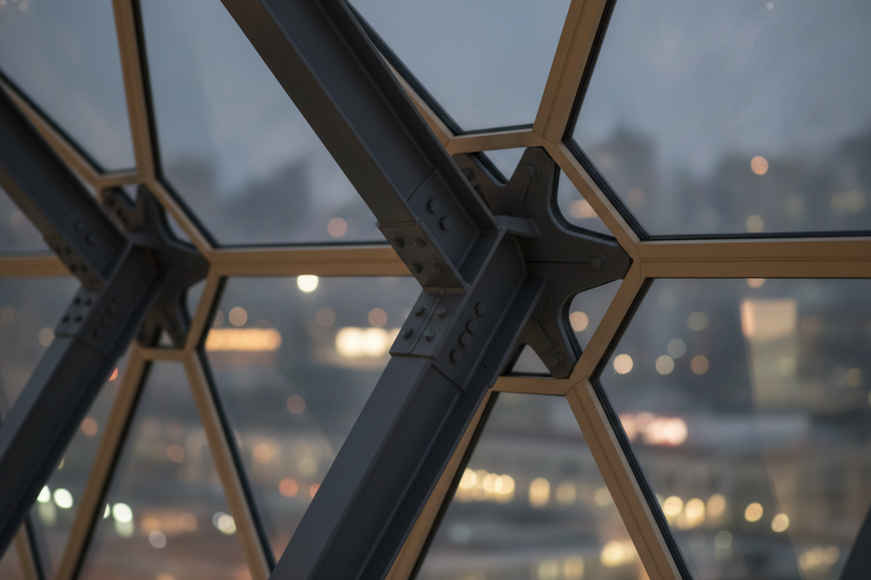 Precision engineered steel structural joints